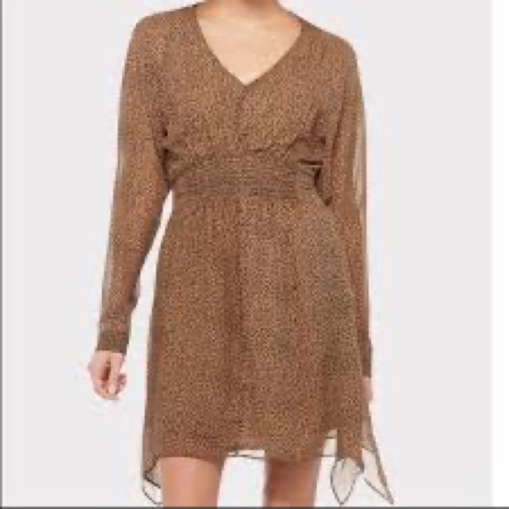 Fate Cheetah Asymmetrical Dress